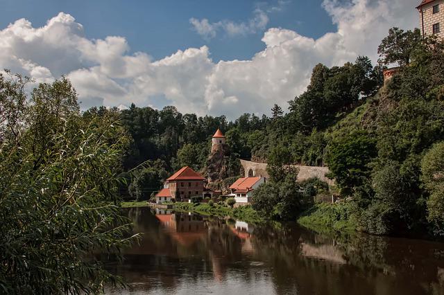 Lužnice v Bechyni